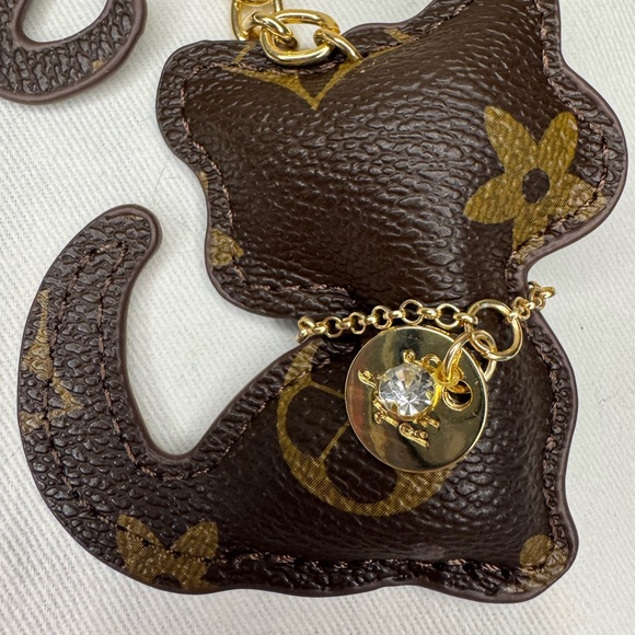 Fashion Cat Bag Charm Keychain New in Package - Picture 2 of 4